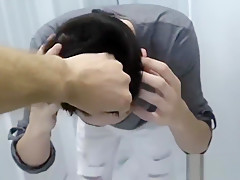 Skinny stepbrother roughed and fucked by his big cocked bro