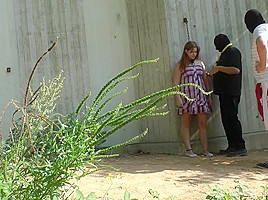 Slave exhibited and used