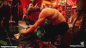 Slaves Rough Fucked At Bdsm Party