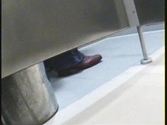 Slim babe is the main heroine of toilet stories