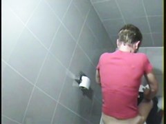 Slim babe is the main heroine of toilet stories