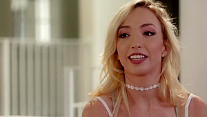 Slim blonde teen 18+ gets her pussy ravished