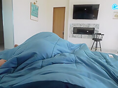 Slut Step Daughter Fucked Under Covers Busted By Step mom!