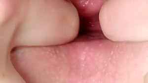 Slutty czech girl gapes her spread vagina to the extreme