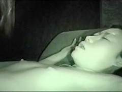 Small tit Asian girlfriend blowjob and hot fucking