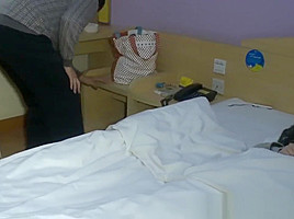 Sneak in her bedroom and tickle her feet