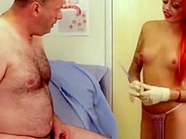 Sph Treament For Obese Lousy Dude And His Small Dick