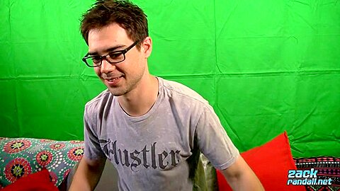 Splashing Himself With Cum - Zack Randall