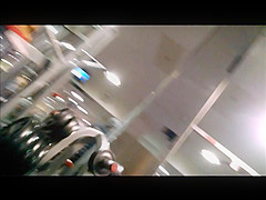 Spying On Gym MILF