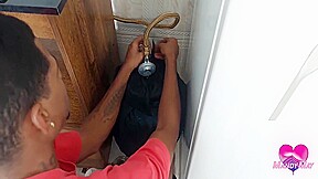 Squirting, Farting And Prolapse During Anal Sex With The Cooktop Installer - Jhonn Corleone 11 Min