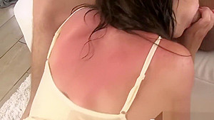Stellar centerfold gets her pink vagina total of warm pee and blasts