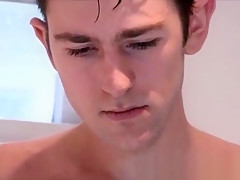 Step daddy Shaves his Twinks cock