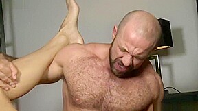 Step daddy and Jock Flip Fuck Bareback