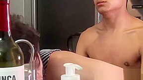 Step daddy wants young raw cock in the ass and twink delivers