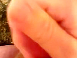 Step daddy's Morning Jerk-off, Rubbing the Cum in