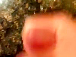 Step daddy's Morning Jerk-off, Rubbing the Cum in
