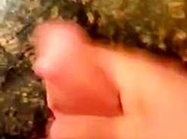 Step daddy's Morning Jerk-off, Rubbing the Cum in