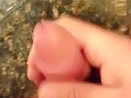 Step daddy's Morning Jerk-off, Rubbing the Cum in