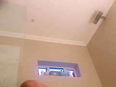 Step mothers hairy cunt spied in the bathroom