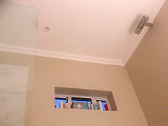 Step mothers hairy cunt spied in the bathroom