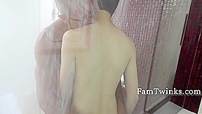 Stepdad Bottom While Stepsons Fuck Him With Dakota Lovell