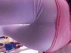 Street candid leggings 2 