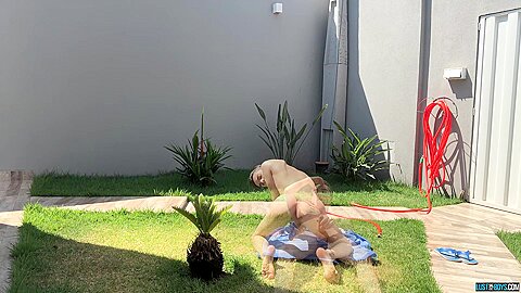 Stroking In The Sun With Henry - Henry Evans