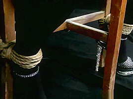 Sub Babe Bound And Disciplined By Maledom