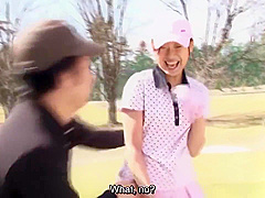 Subtitled Uncensored Hd Japanese Golf Outdoors Exposure