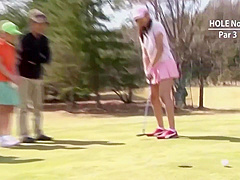 Subtitled Uncensored Hd Japanese Golf Outdoors Exposure