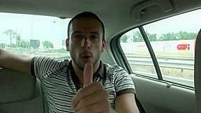 Suck party in the car and fucked in forest - CrunchBoy