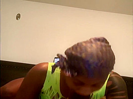 Sugarbox begging for Dick as Sampson shove pipe down her cock hungry throat