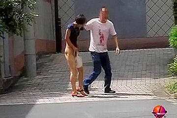 Sugary pig-tailed Asian cutie getting involved in some hot sharking action