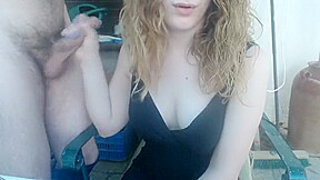 Summer Vacation 2017 Sexy blonde petite girl gives an intense blowjob