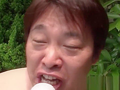 Summer blowjob competition with some Asian cuties