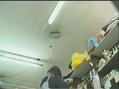 Summer girl with pony tails and jeans skirt video