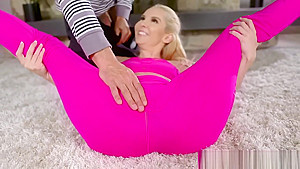 Super Fit MILF Aaliyah Love fucked til her pussy drips