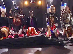 Superheroine Defeat Big In Japan