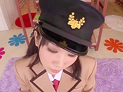 Supreme asian Uruha Mizuki perfroming an amazing cosplay porn video