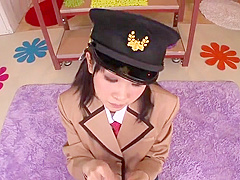 Supreme asian Uruha Mizuki perfroming an amazing cosplay porn video