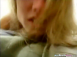 Sweet Blonde Casting and Fucking
