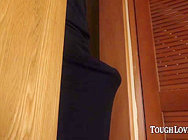 TOUGHLOVEX Step father Karl demolishes Ella Knox's holes