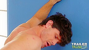 TRAILERTRASHBOYS Devin Franco Devours Truckers Cock And Cum