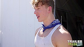 TRAILERTRASHBOYS Muscular Michael Roman Raw Breeds Felix Fox