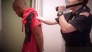 Tattooed guys gets his clothes ripped off and fucked