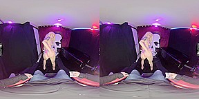 Teen Stripper; Solo Striptease with Blonde Babe
