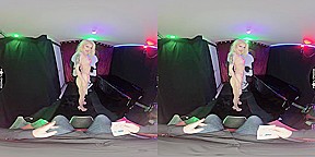 Teen Stripper; Solo Striptease with Blonde Babe