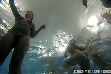 The Biggest Underwater Fucking Orgy