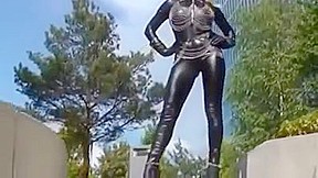 The Leather Fetish Queen Lady Heike