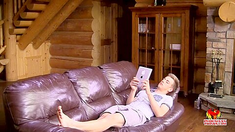 The Wood in the Cabin: Seduced Into A Threesome - Jake Washington, Daniel Tanner, Skyler Dallon - PhoeniXXX